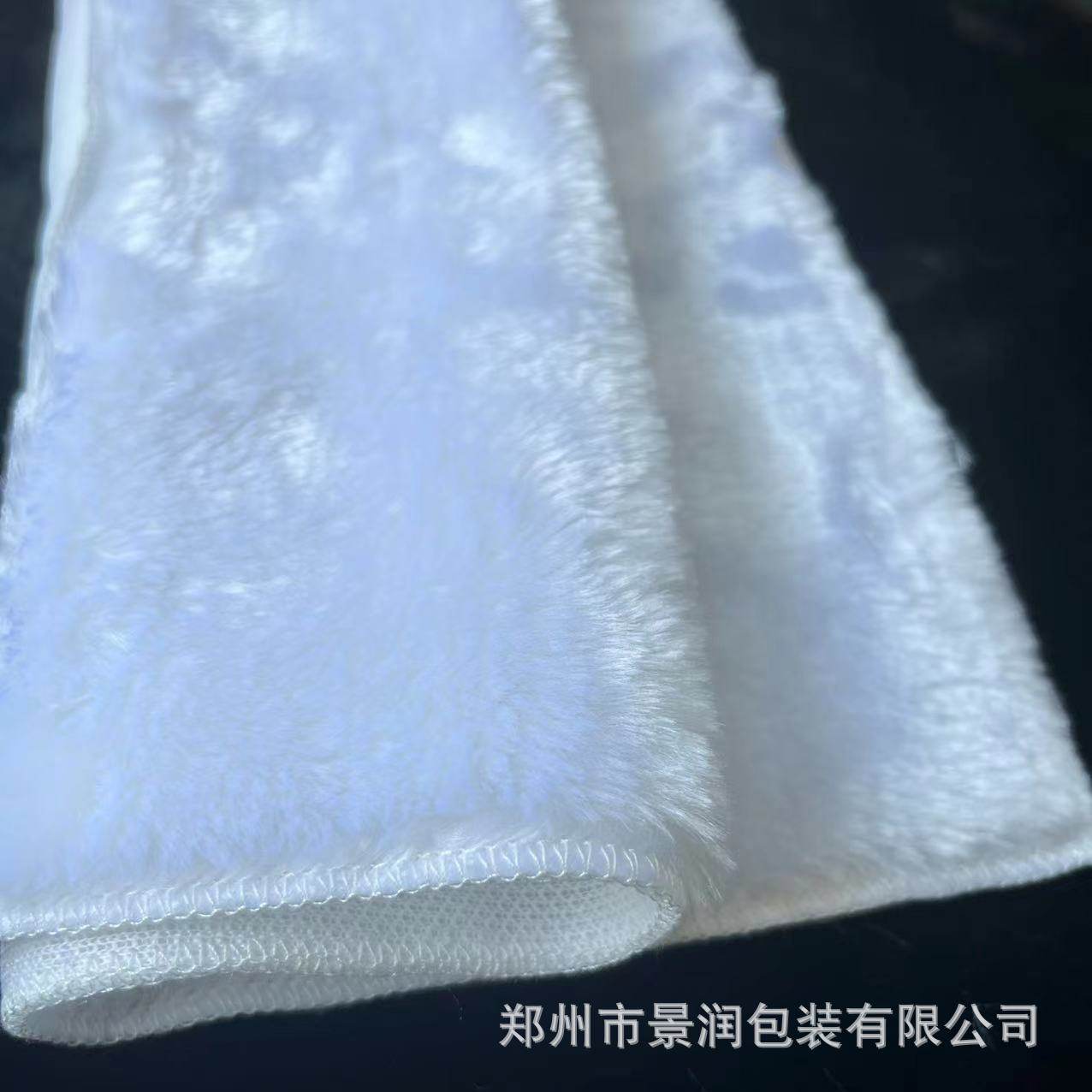 White and black plush cloth glasses mobile phone counter pad bottom cloth jewelry pad jewelry flannel pad hand jewelry display cloth