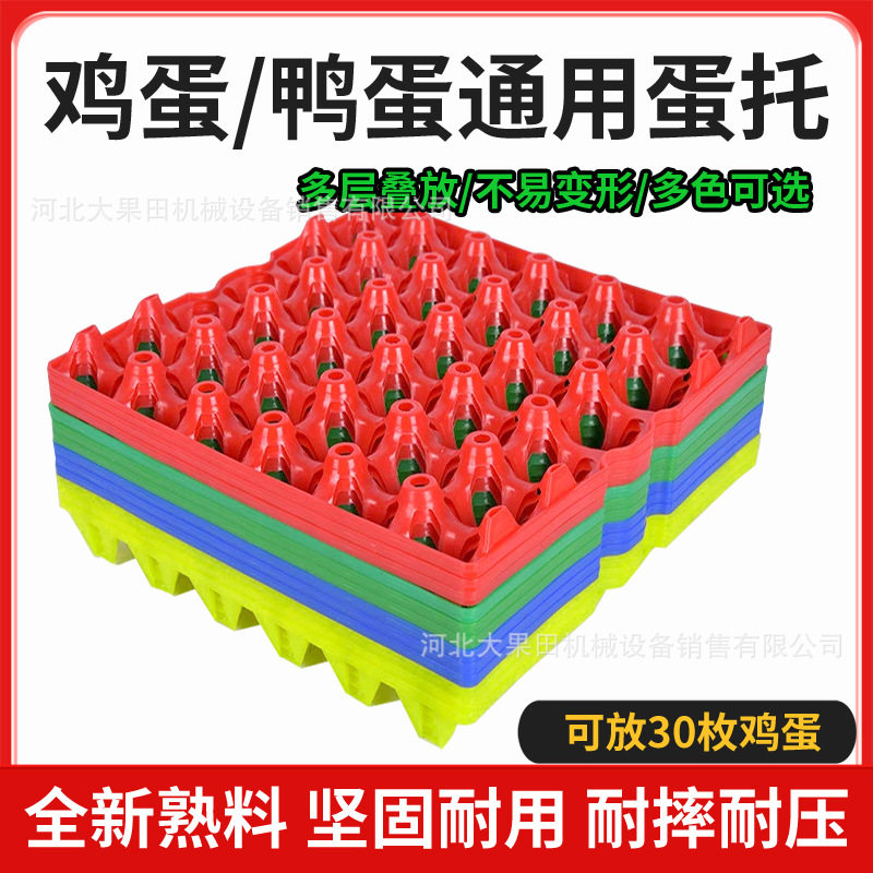 Plastic Thickeneded Egg Trays Are Stable and Not Easy to Deform, Anti-Fall and Anti-Breakage, Easy to Transport