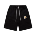1057# terry shorts - black