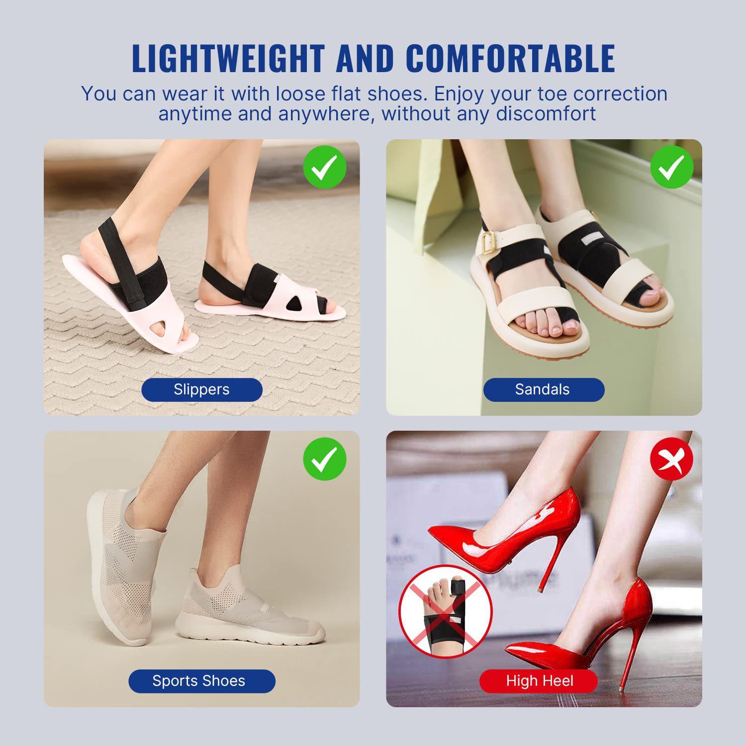 Thumb valgus orthosis men's and women's big toe orthosis thumb foot bone protruding toe divider