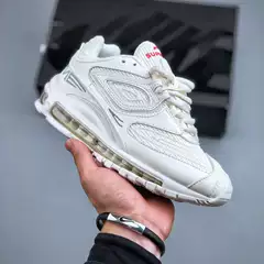 Foreign Trade Shoes Max98 Full-Length Air Cushion Running Shoes Retro Men's Running Shoes Thick-Soled Heightening Sports Shoes Cross-Border Wholesale