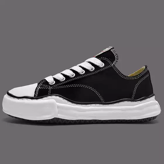 MMY Dissolved Shoes Yu Wenle Men's Casual Shoes Sanyuan Kangyu Black and White Plaid Lovers Shoes Vintage Sneakers Women's Shoes