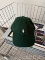Dark green white label