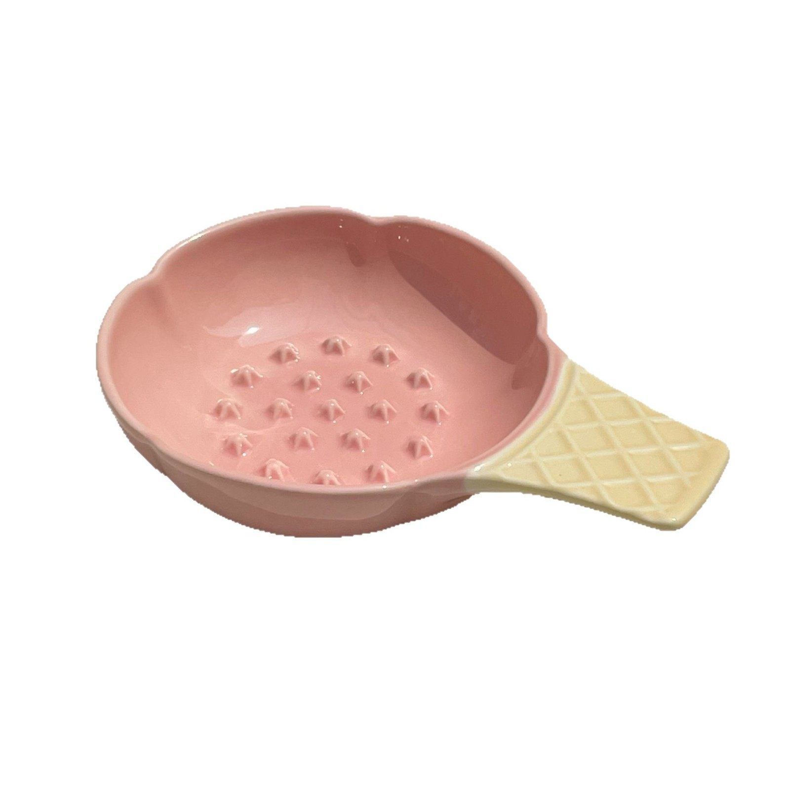 冰淇淋陶瓷慢食碗猫碗护颈不易打翻可爱狗狗防噎碗宠物碗猫粮慢食,淘宝优惠券,粉丝福利购,淘宝优惠卷