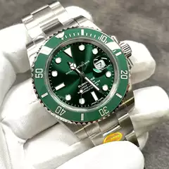 [Guangzhou Watch Station West Watch] Green Water Ghost Laojia Hollow Mechanical Watch 8215 Machine Japanese Wholesale Watch