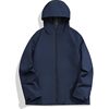 Men's and Women's Pure Color Hooded Jackets, Custom Printed Logo Group Activity Cultural Shirts, Windbreakers, Autumn and Winter Work Clothes