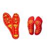 Five Emperors copper coins red insole men and women walking Hongyun animal year antibacterial deodorant Zodiac pedal seven star one suit generation hair