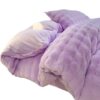 Thickened Rabbit Velvet Four-Piece Winter Milk Velvet Quilt Cover Bed Sheetss Coral Velvet Bed Skirt Double-Sided Velvet Three-Piece Bedding Set