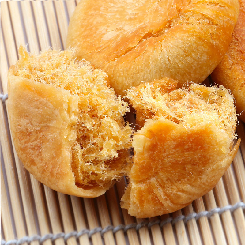 Whole Box Wholesale of Meat Floss Cake, Chestnut Cake, Mung Bean Cake, Snack Breakfast Snacks, Bulk Food Biscuits, Meat Floss Cake