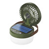 Camping Light, Outdoor Solar Fan Light, Multifunctional Folding Camp Light, Tent Light, Rechargeable Light, Mountain Camping Light