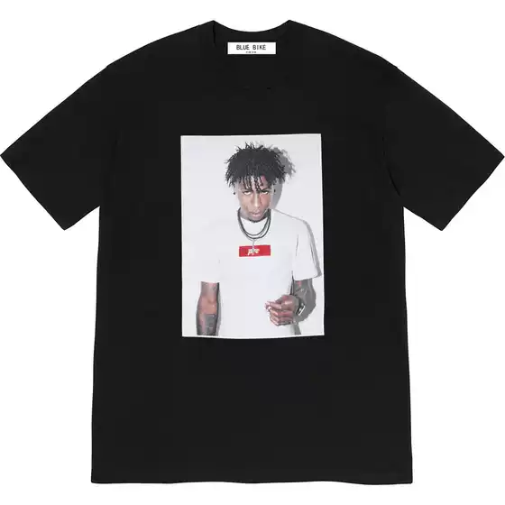 23FW NBA YOUNGBOY TEE rapper Rapper Character Short Sleeve T-Shirt Men and Women Couple