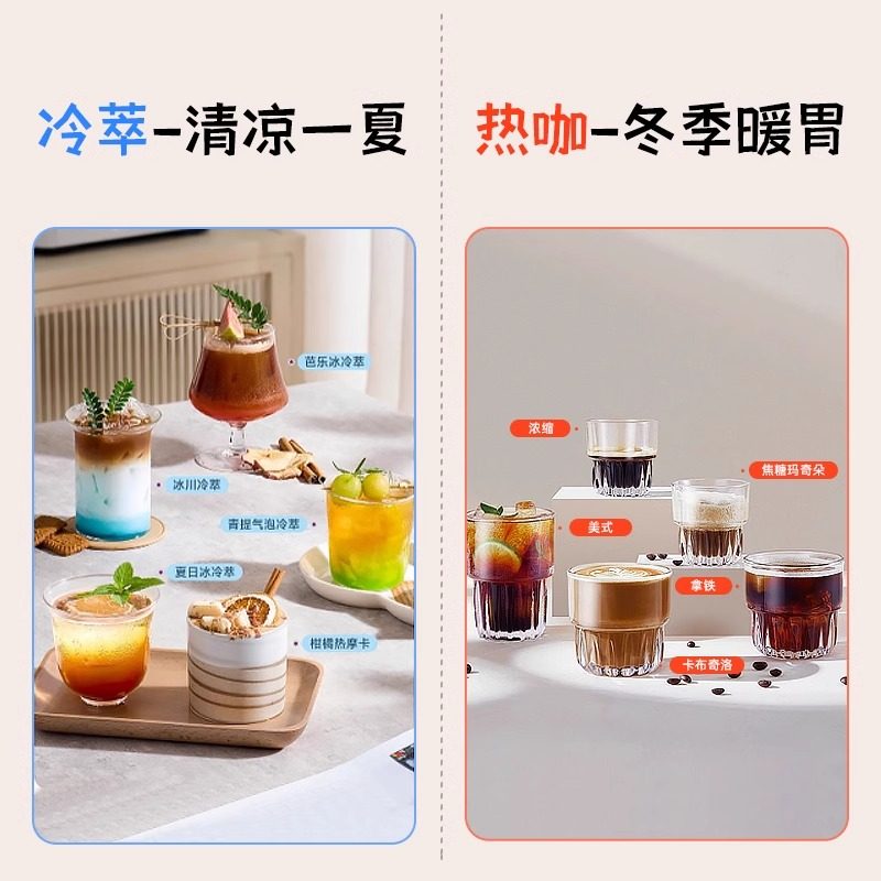 Wholesale Aeomjk Coffee Machine Household Small Hot and Cold Extraction Grinding Integrated Commercial Italian Fully Automatic Milk