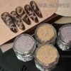 Nail art transfer printing super flash broken diamond powder 2025 new three-dimensional flash reflective powder special flash powder decorative diamond powder