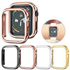 For Apple Watch Case S9 Electroplated PC Hollow Watch Case Apple Watch SE Protective Case ultra2
