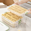 Dumpling Box Household Food Grade Refrigerator Freezing Special Sealed Preservation Box Portable Multi-Layer Food Storage Box Dumpling