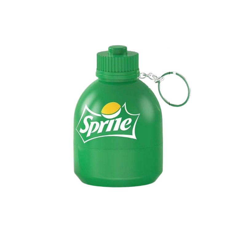 Cross-Border Creative Toys Handmade Cartoon Drink Bottle Keychain Gyro Toy Exquisite Doll School Bag Pendant