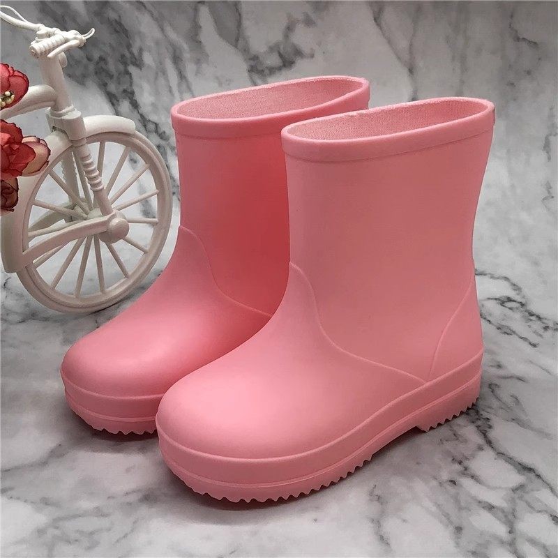 Children's Rain Boots, High-Looking, Waterproof and Non-Slip Rain Boots for Boys and Girls, Primary School Students, Special Rain Boots for School