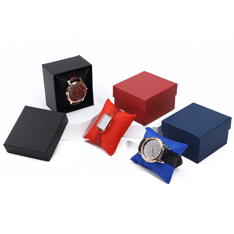 Heaven and Earth Cover Watch Carton with Watch Pillow Watch Display Box Factory Ready Gift Watch Packaging Box