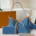 Butterfly bag blue small size 29-24-12cm