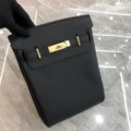 Black Gold Buckle-Chest Bag