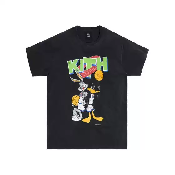 Kith x Looney Tunes KithJam Vintage Brother Rabbit and Duck Basketball Short Sleeve T-Shirt