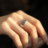 New Smart Ring Heart Rate Blood Oxygen Health Sleep Monitoring Sports Ring Fashion Ring Cross Border in stock Ring
