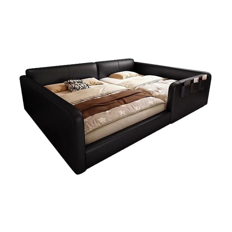 Spliced ​​Second Child Simple Family Parent-Child Oversized Family of Three or Four Multifunctional Modern Leather Storage Tatami