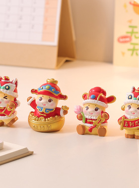 新年伴手礼马上发财小摆件