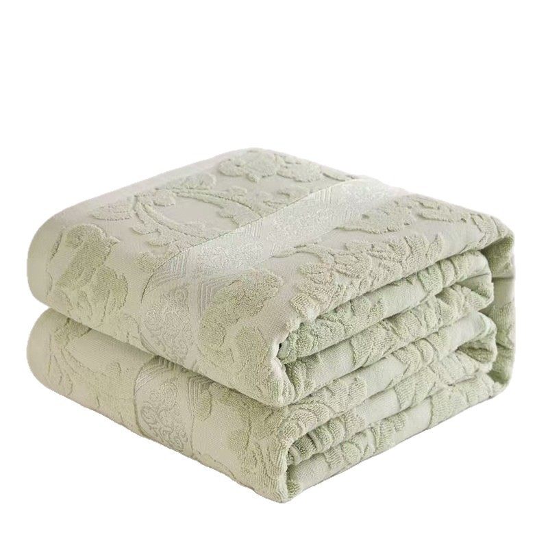 Pure Cotton Old-Fashioned Nostalgic Shanghai Old-Fashioned Towel Quilt Pure Cotton 100S 1970S Towel Blanket Summer Nap Blanket