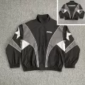 6128# Black Print Grey Jacket