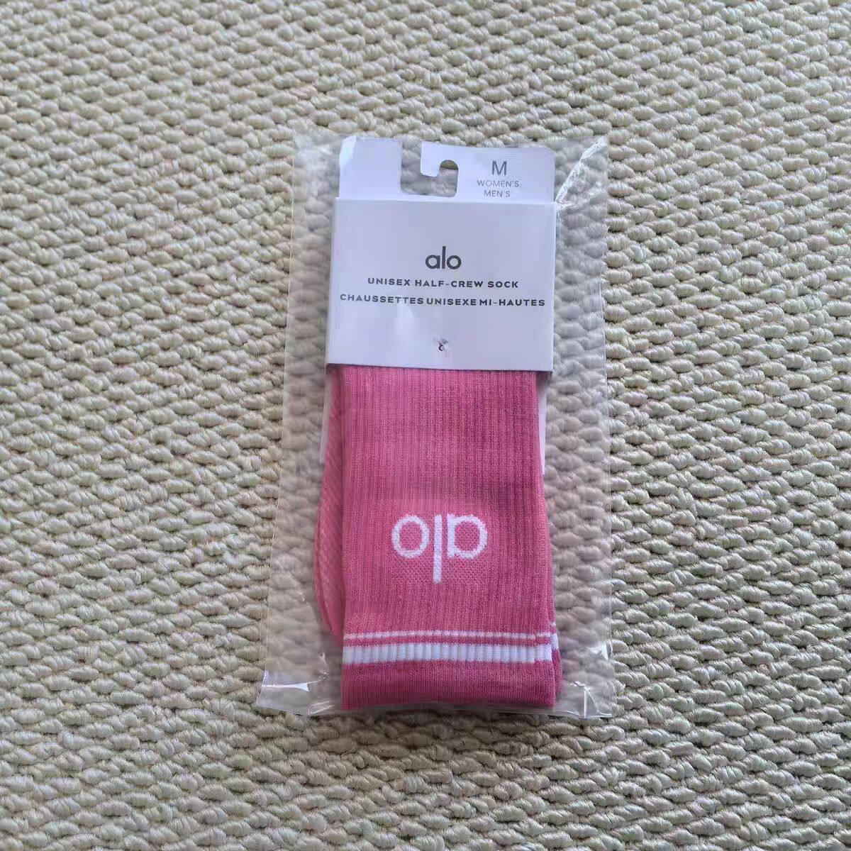 纯棉袜子男 女 吸汗防臭运动袜 网面薄款中高筒新疆长绒棉