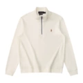 Half zip - beige - camel label