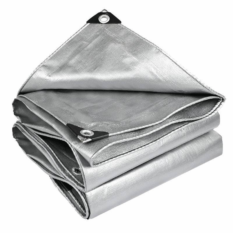 Thickened Rainproof Tarpaulin Double-Layer Cover Waterproof Sunshade Pe Plastic Cloth Truck Canopy Tarpaulin Insulation Oilcloth