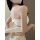 Pure desire, маленькая женская майка на бретельках с открытыми плечами и подушечками на груди, горячая женская верхняя одежда желтого цвета с внутренней отделкой, красивый женский топ на спине mini 8
