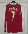 0607 Manchester United home long sleeve 7