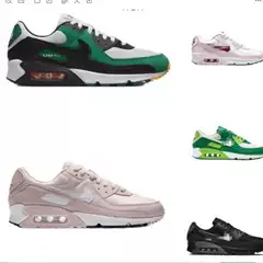 Air Max 90 Retro Fashion Fabric Synthetic Leather Non-Slip Wear Resistant Breathable Low Top Men's and Women's Casual Running Shoes