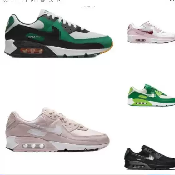 Air Max 90 Retro Fashion Fabric Synthetic Leather Non-Slip Wear Resistant Breathable Low Top Men's and Women's Casual Running Shoes