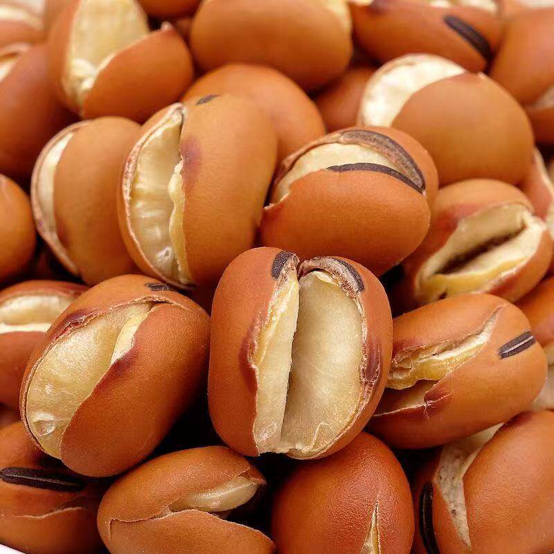 Original Flavor Dried Roasted Broad Beans, Orchid Beans, Nostalgic Snacks, Farm Specialty from Sichuan, Dried Broad Beans in Bulk