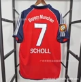 00-01 bayern no. 7 sauer + bundesliga armband