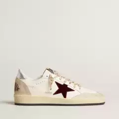 2025 Korean Version Genuine Leather Distressed Sneakers for Women, Star Shoes, Casual Versatile Fashion Sneakers, White Shoes for Men