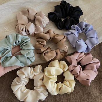 High-End Retro Hair Band, Simple Bun Hair Rope, Rubber Band, Women's High Elasticity, Non-Harmful Hair Rope Hair Accessories