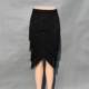 Latin dance tassel skirt women's adult short skirt bottom skirt Latin practice skirt square Latin dance skirt clothing
