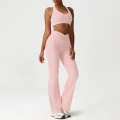 Pink (bra + bell bottoms)