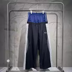25Ss Early Spring New Paris B Brand Hand-Painted Graffiti Long Pants Sports Pants Embroidered Single-Ring School Pants Sports Pants for Men and Women
