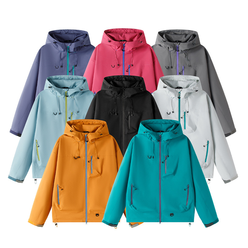 Áo Khoác Nữ Chống Nước Đồ Đôi Hàng Mùa Xuân Thu Đông