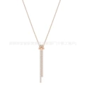 Twist tassel necklace