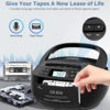 Amazon Foreign Trade Cd Boombox Stereo Bluetooth Am/Fm Radio Cassette Tape Player Cd Player