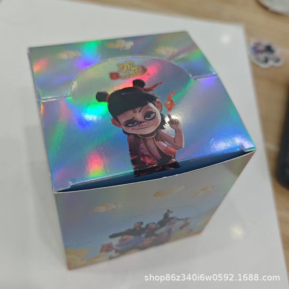 Blind Box Surprise Items Tinplate Badge Light and Night Love Badge Love and Deep Space Genshin Impact Nezha Custom