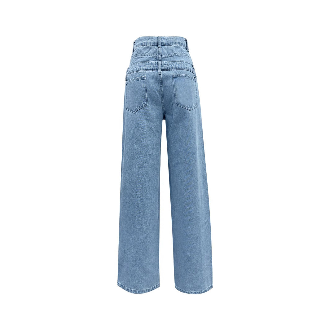 High Waisted Wide Leg Trousers Fall Winter Style Casual Chic Comfortable Fit Ready to Ship customizable