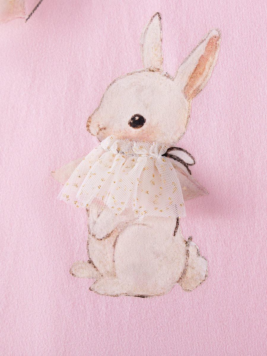 Kids' Dress Wholesale, Summer Cute Rabbit Kids' Dress, [Style] Cotton Girls' Skirt